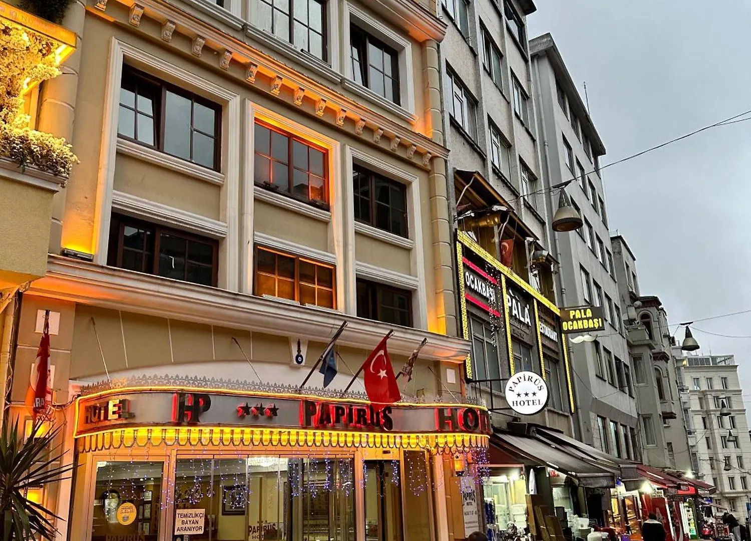 Golden Papirues Hotel Taksim Стамбул